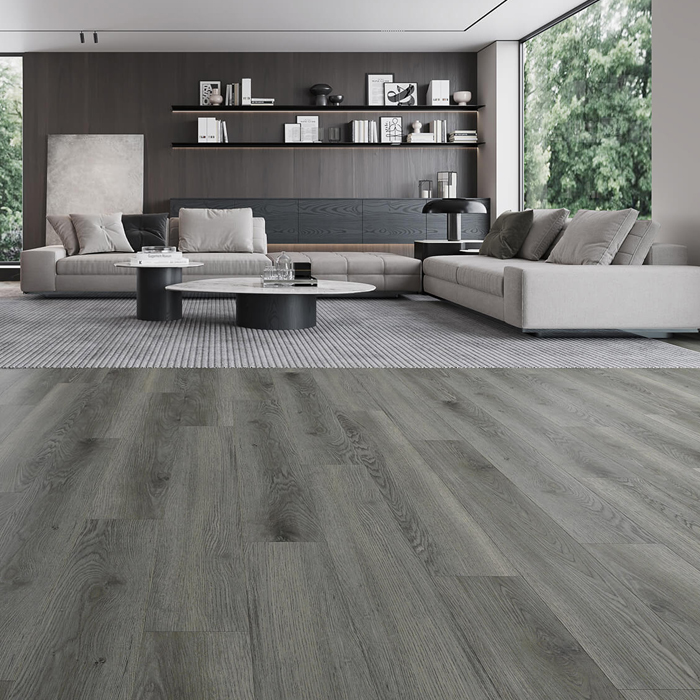 Aspen grey click luxury vinyl floor tile